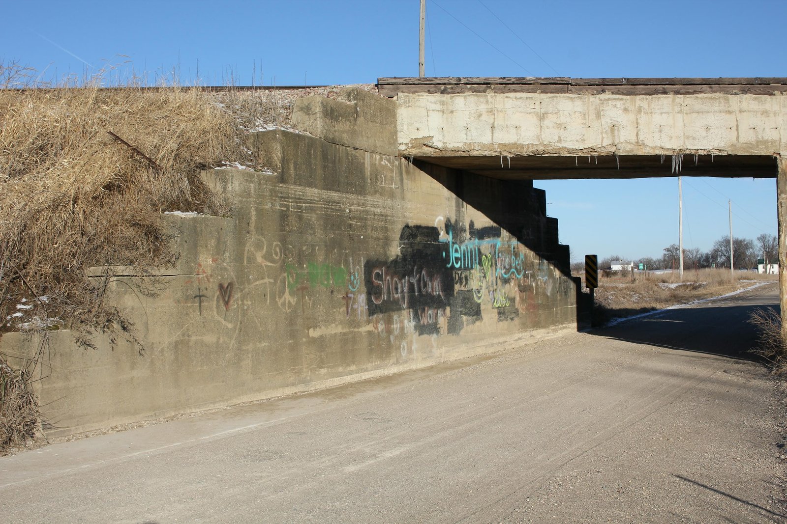 West abutment